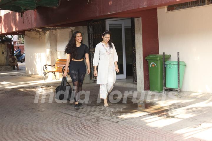 Sara Ali Khan snapped around the town!