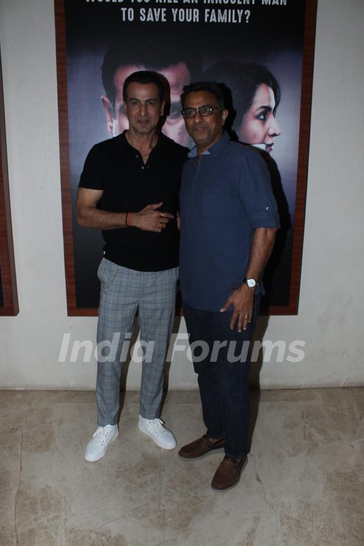 Ronit Roy snapped at the screening of upcoming show Hostage