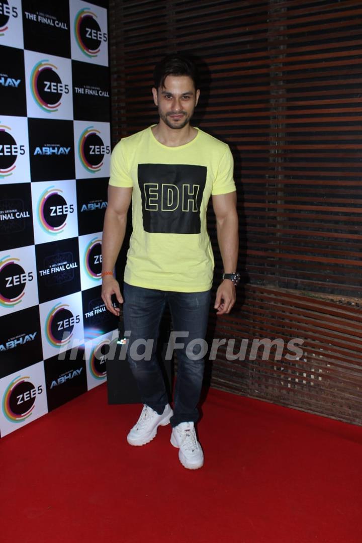 Kunal Khemu at the Zee5 web series Abhay success party