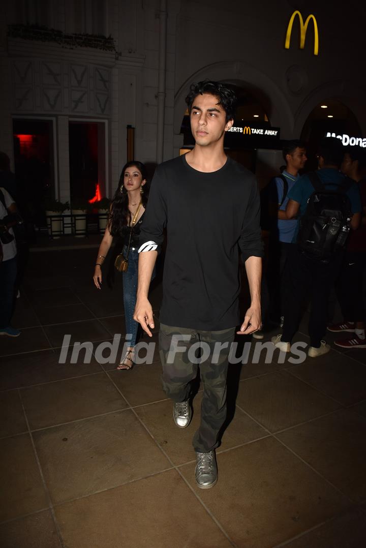 Aryan Khan spotted around the town