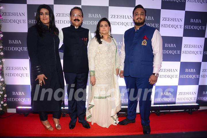 Baba Siddique papped with his family at his Iftar Party