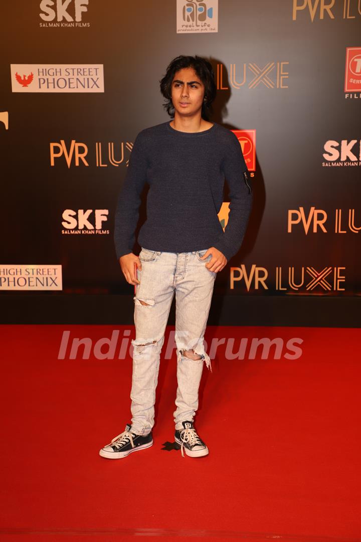 Arhaan Khan attends the special screening of Bharat