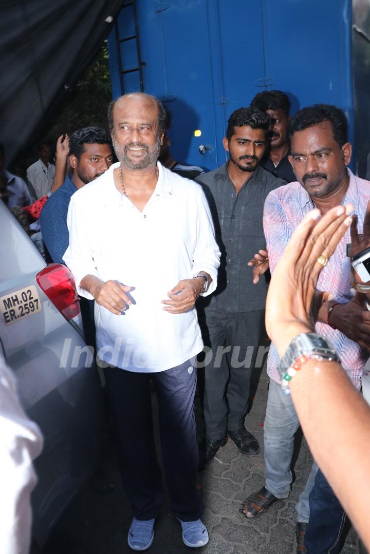 Rajinikanth papped around the town