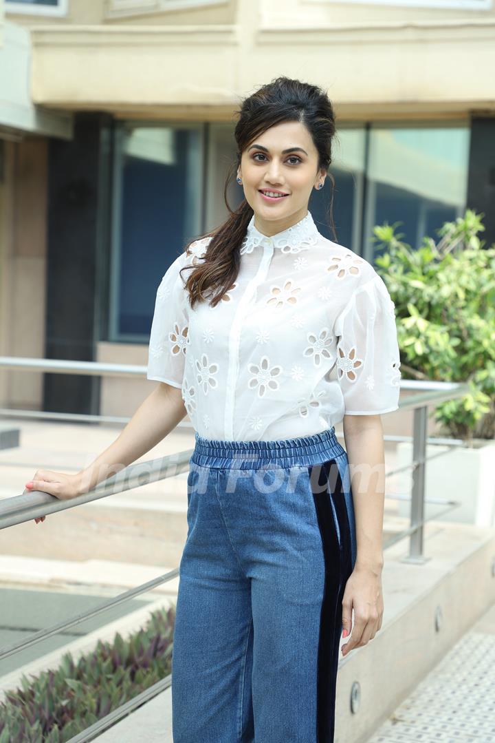 Taapsee Pannu was papped around the town