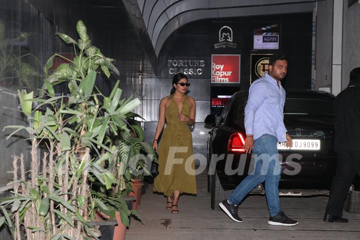 Priyanka Chopra was spotted around the town