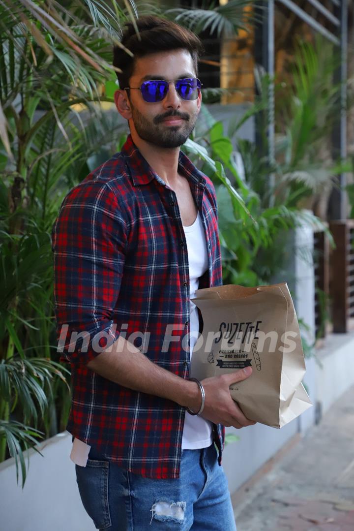 Himansh Kohli was spotted around the town