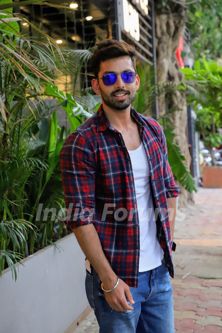 Himansh Kohli was spotted around the town