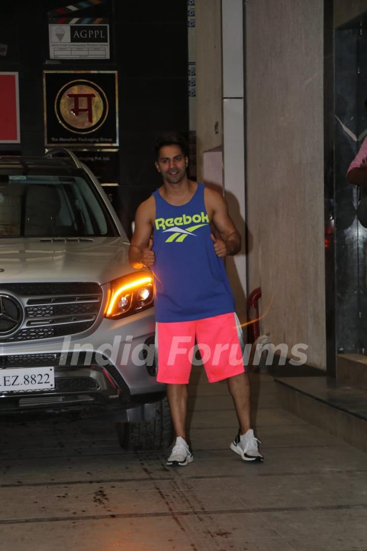 Varun Dhawan snapped around the town