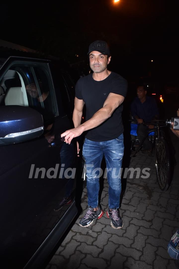 Bobby Deol spotted around the town!