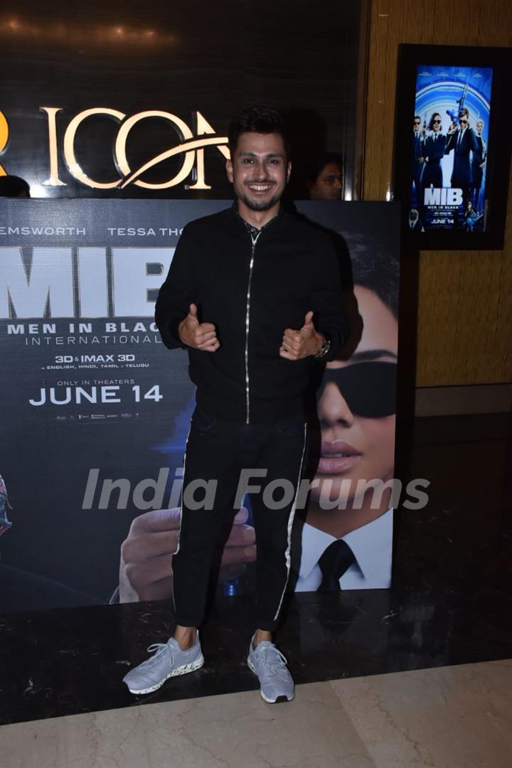 Celebrities at the special screening of Men In Black: International