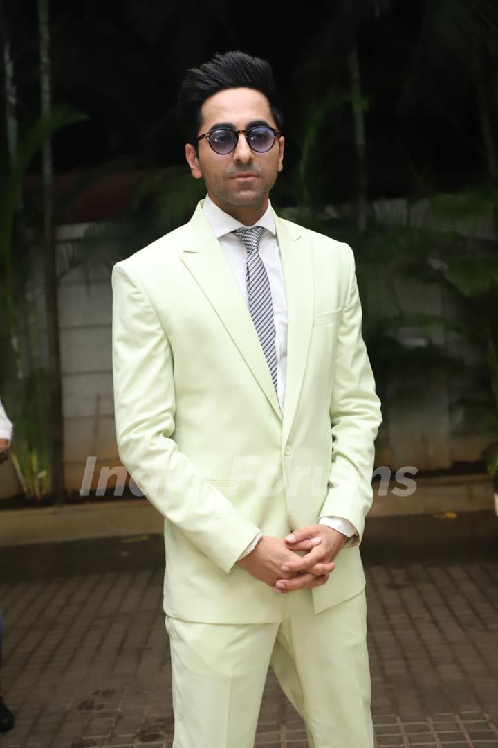 Ayushmann Khurrana at the special screening of Article 15!