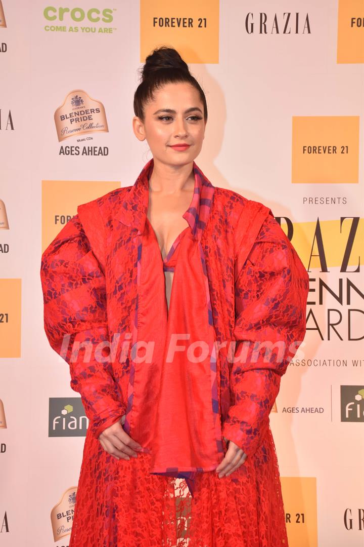 Sanjeeda Sheikh attends the Grazia Millennial Awards 2019