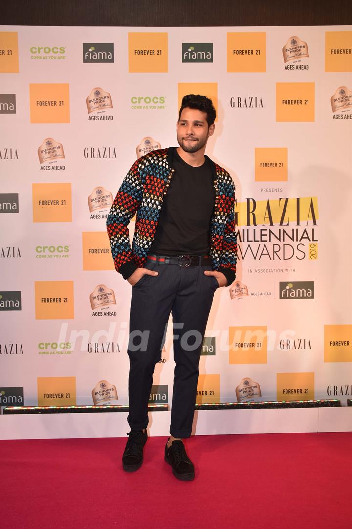 Siddhant Chaturvedi attends the Grazia Millennial Awards 2019