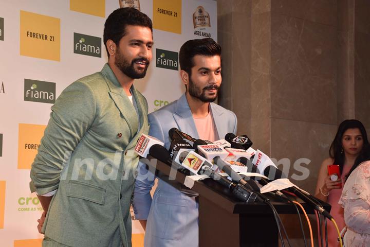 Vicky Kaushal and Sunny Kaushal attend the Grazia Millennial Awards 2019