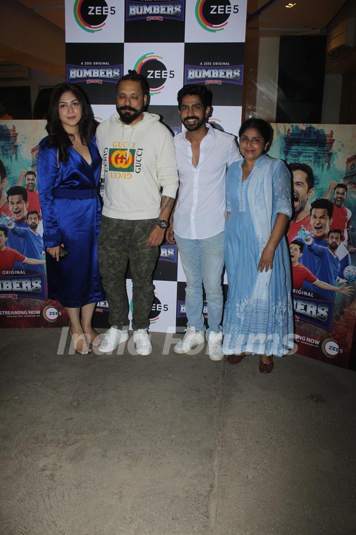 Celebrities at the promotions of Zee 5 Bombers!