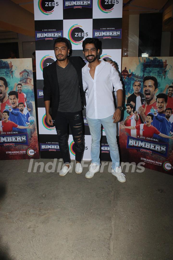 Celebrities at the promotions of Zee 5 Bombers!