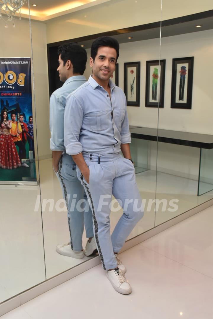 Tusshar Kapoor snapped at the promotions of Boo Sabki Phategi