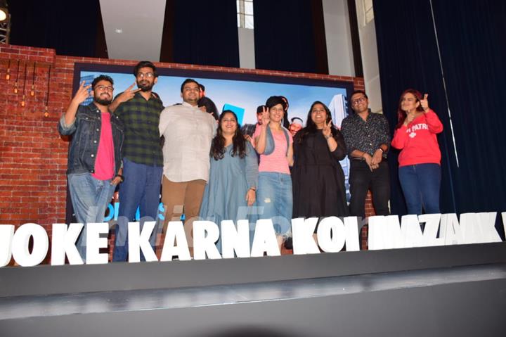 Well-known Comedians snapped at the Trailer launch of Comicstaan 2