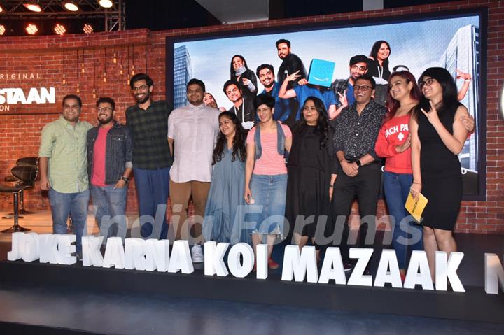 Well-known Comedians snapped at the Trailer launch of Comicstaan 2