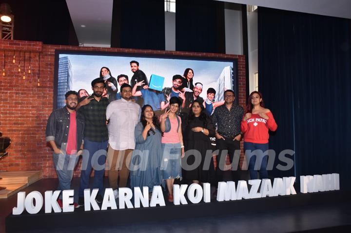 Well-known Comedians snapped at the Trailer launch of Comicstaan 2