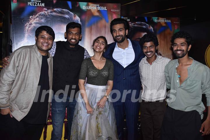 Bollywood celebrities at the special screening of Malaal!