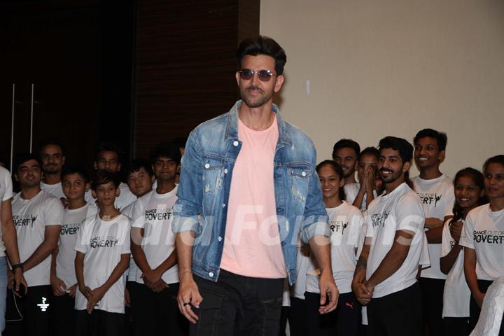 Hrithik Roshan at the promotions of Super 30