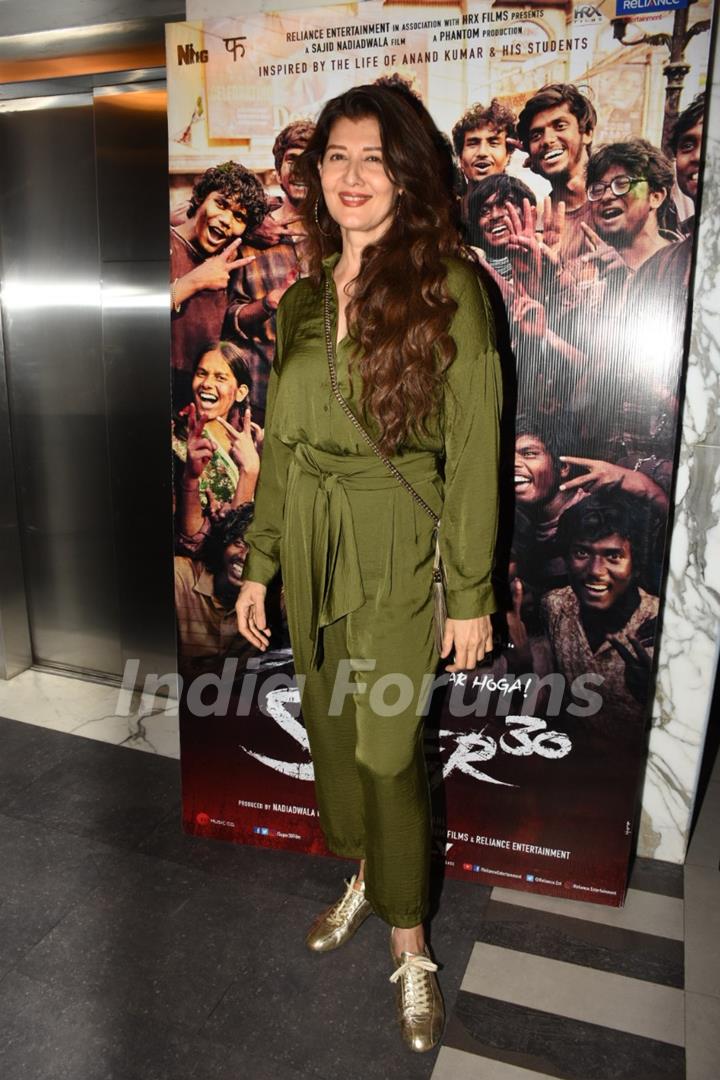 Bollywood celebrities at the special screening of Super 30! 