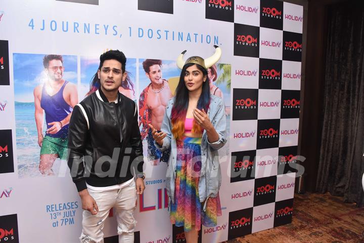 Celebrities at the promotions of new web-series - Holiday 