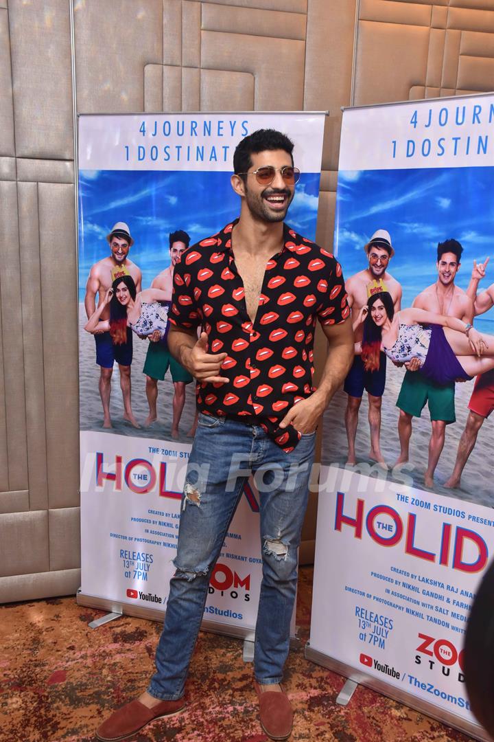 Celebrities at the promotions of new web-series - Holiday 