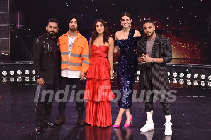 Diljit Dosanjh, Kriti Sanon, Raftaar, Bosco Martis, Kareena Kapoor Khan