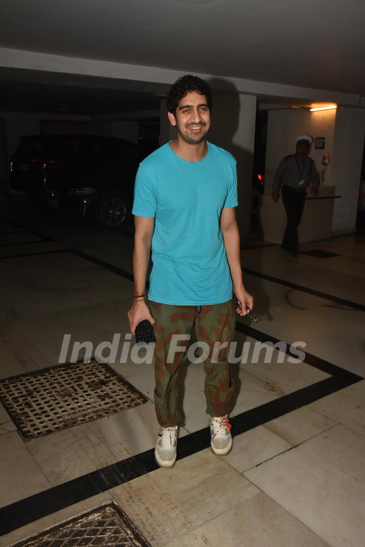 Ayan Mukerji was spotted around the town