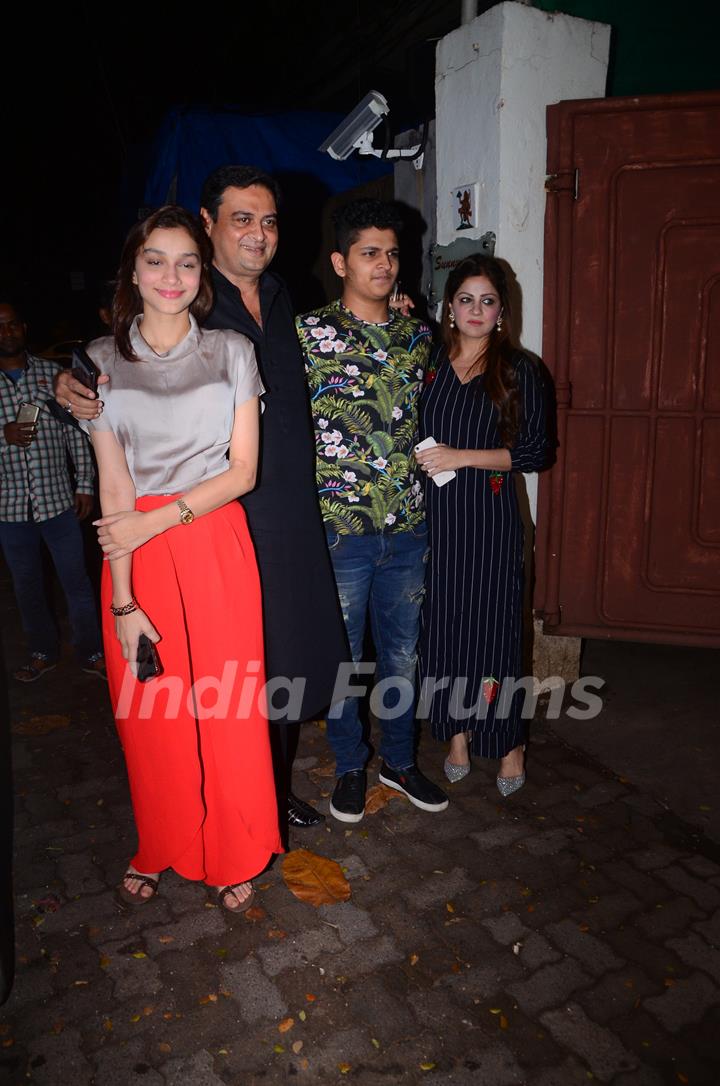 Celebrities at the special screening of Smile Please!