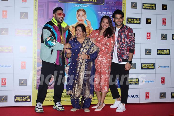 Celebrities at the song launch of Khandaani Shafakhana!