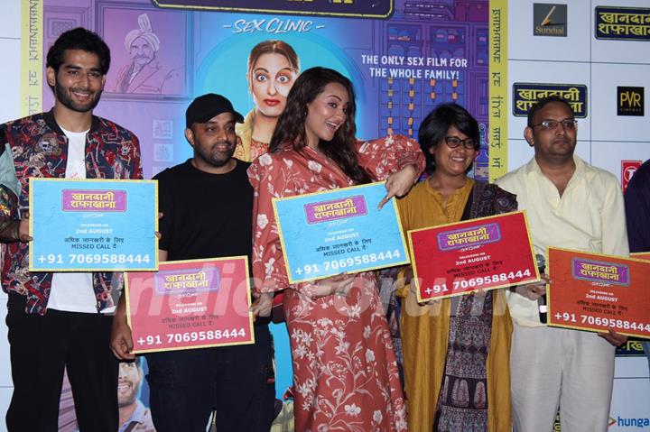 Celebrities at the song launch of Khandaani Shafakhana!