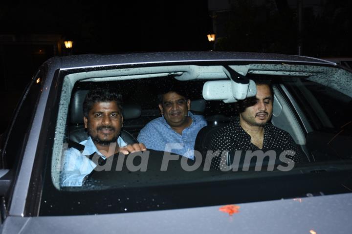 Bollywood Celebrities snapped at Karan Johar's house