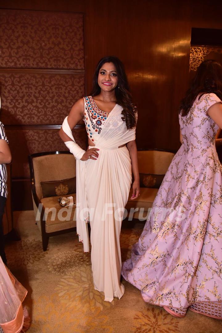 A Bollywood celeb snapped at India Couture Week 2019