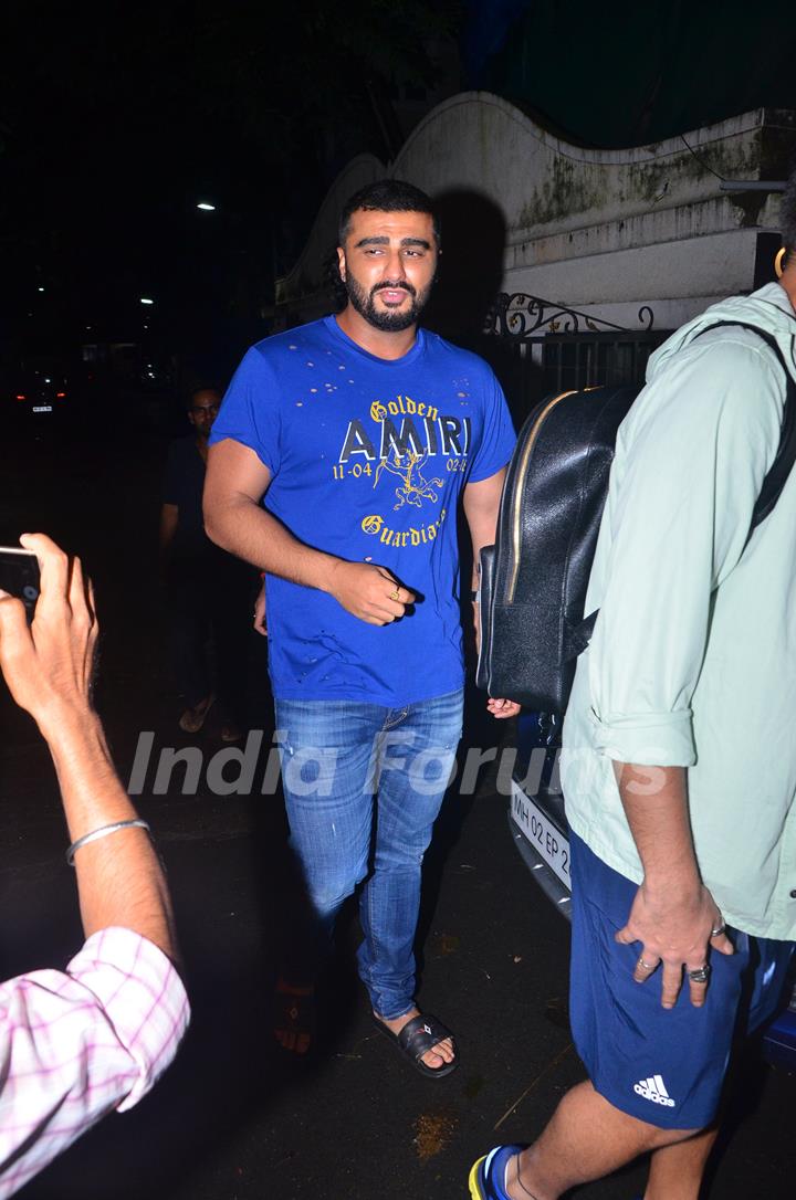 Arjun Kapoor spotted around the town!
