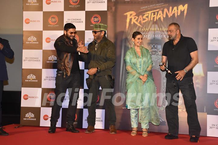 Bollywood celebrities at the trailer launch of Prasthanam!