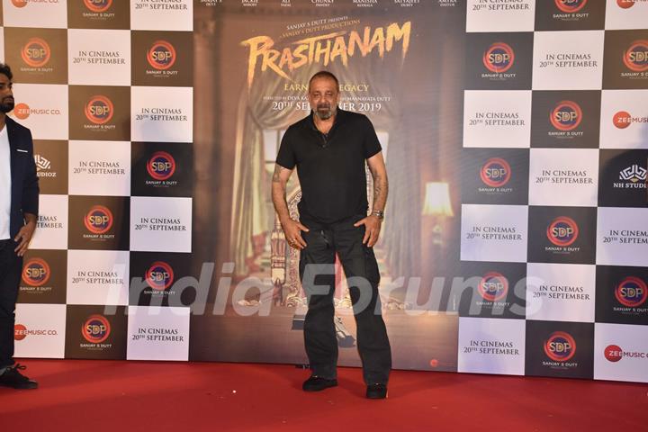 Bollywood celebrities at the trailer launch of Prasthanam!