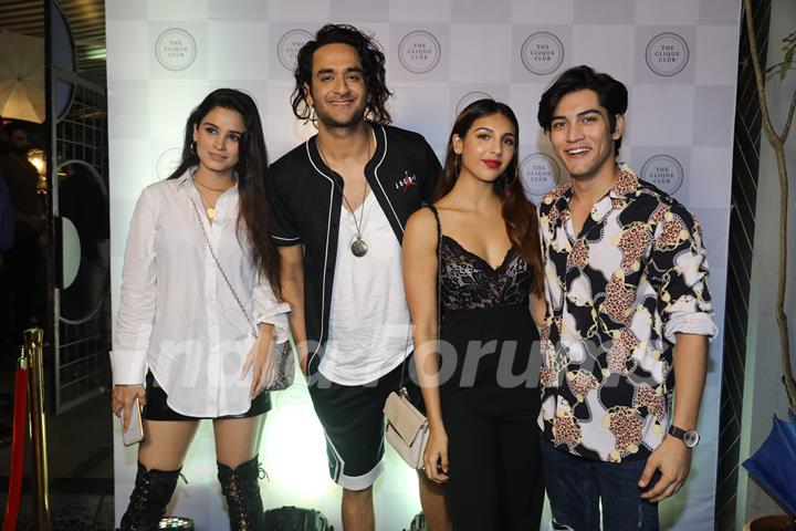 Chetna Pandey, Vikas Gupta, Nibedita Pal at the Launch of Clique Club