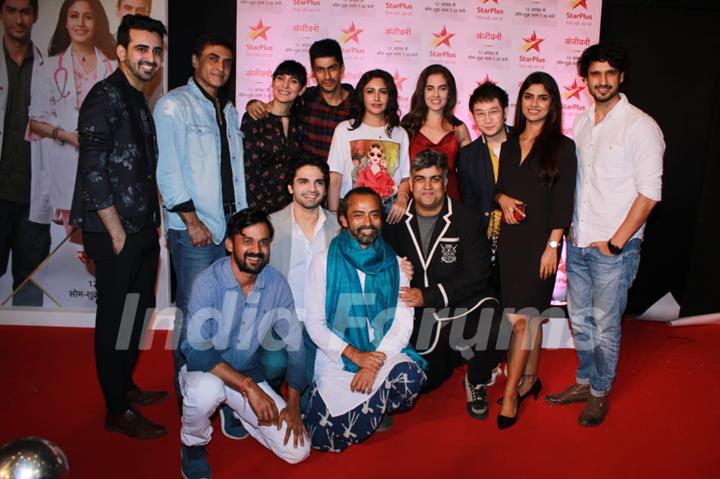 Cast of Sanjivani at the special screening 