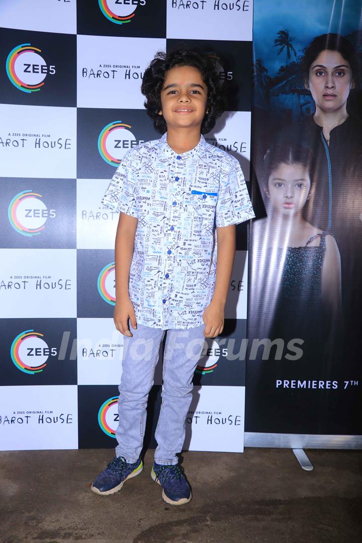 Celebrities snapped at the Screening of Zee 5 Barot House