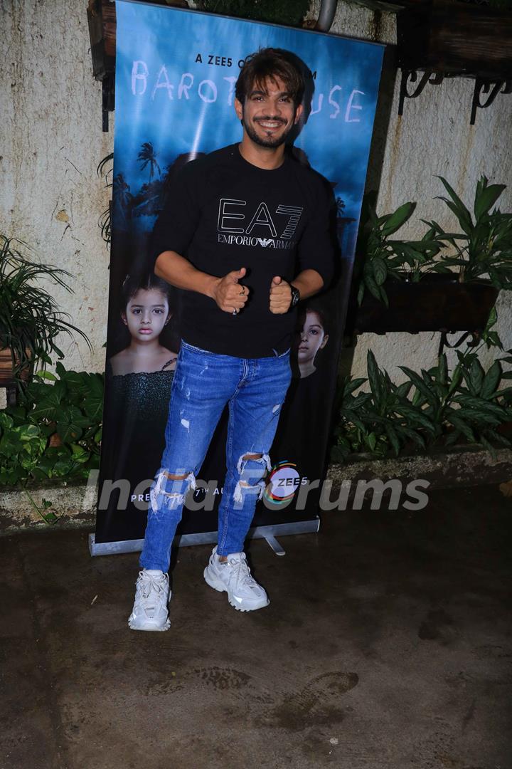 Celebrities snapped at the Screening of Zee 5 Barot House