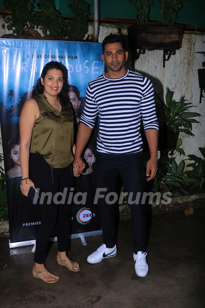 Celebrities snapped at the Screening of Zee 5 Barot House