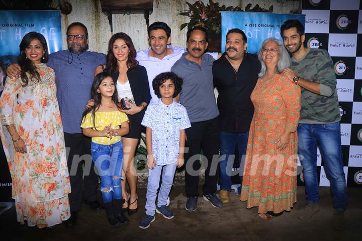 Celebrities snapped at the Screening of Zee 5 Barot House