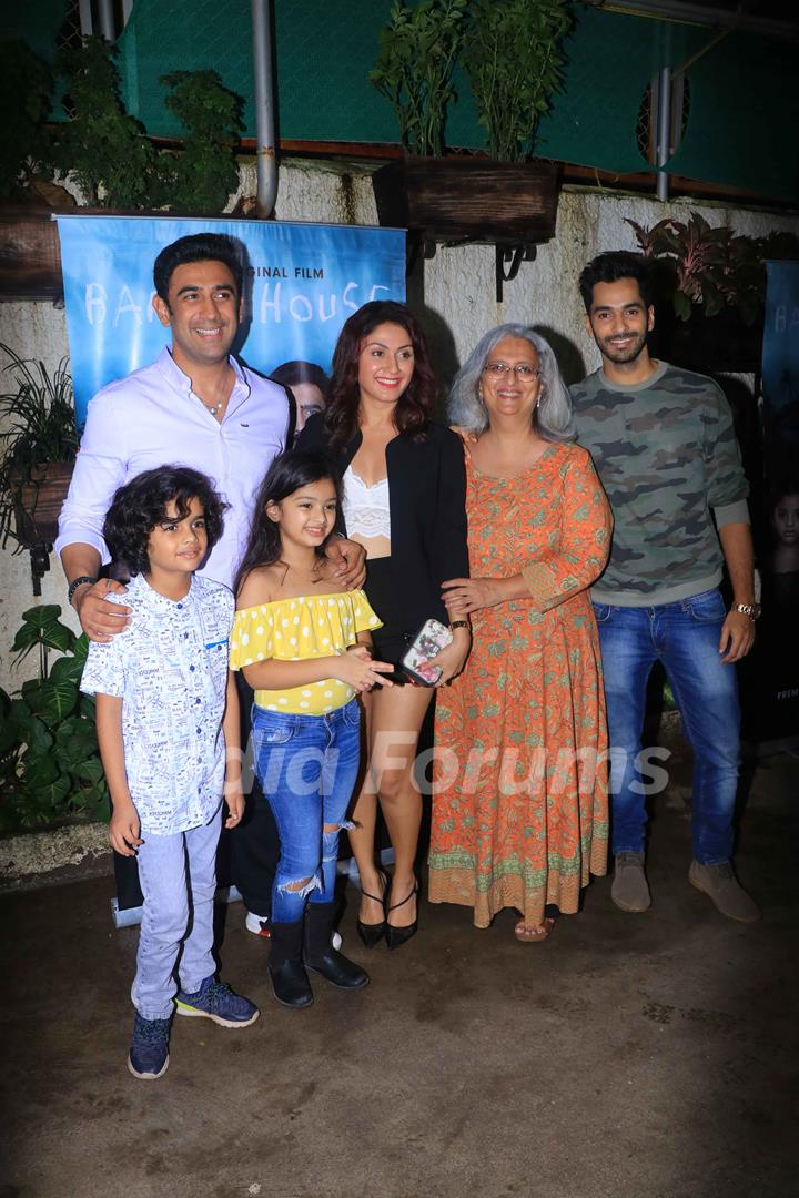 Celebrities snapped at the Screening of Zee 5 Barot House