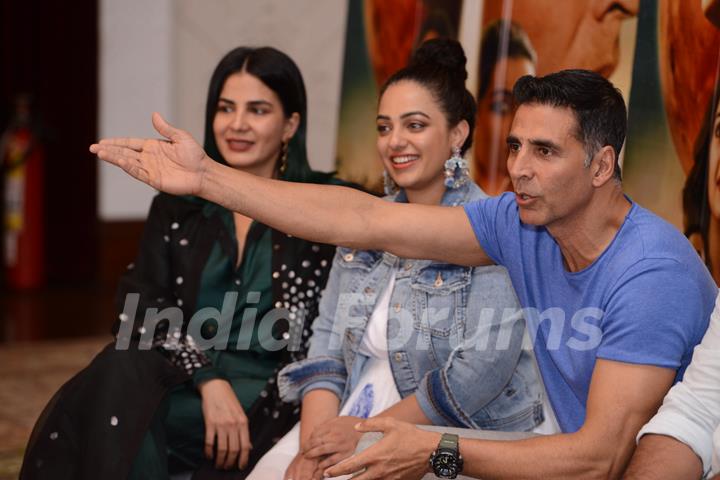 Akshay Kumar at the promotions of the film!