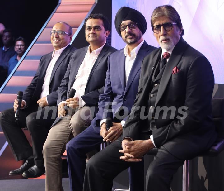 Indranil Chakraborty, Ashish Golwalkar, NP Singh and Amitabh Bachchan