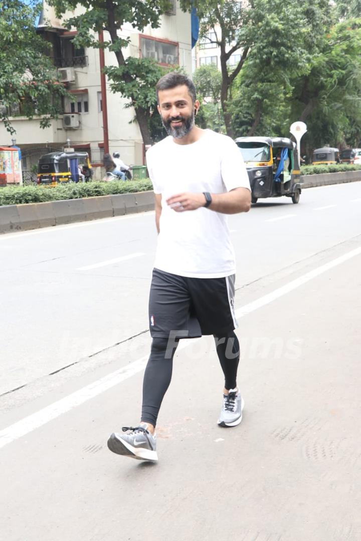 Anand Ahuja snapped around the town