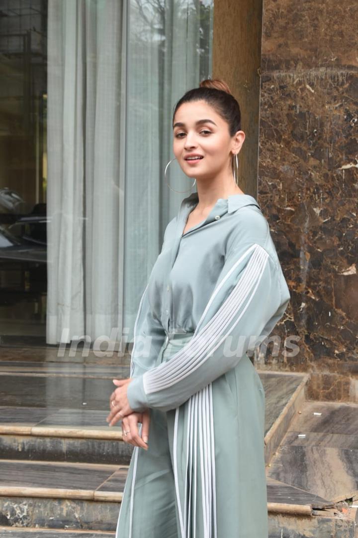 Alia Bhatt snapped around the town